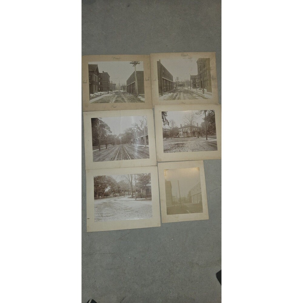 Lot of Antique Pictures & Ephemera, Railroad & Court Exhibits In CT Late 1800's.